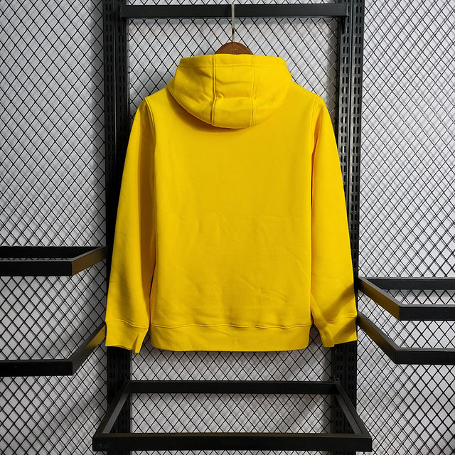 Agasalho do Flamengo com Capuz Unisex Amarelo