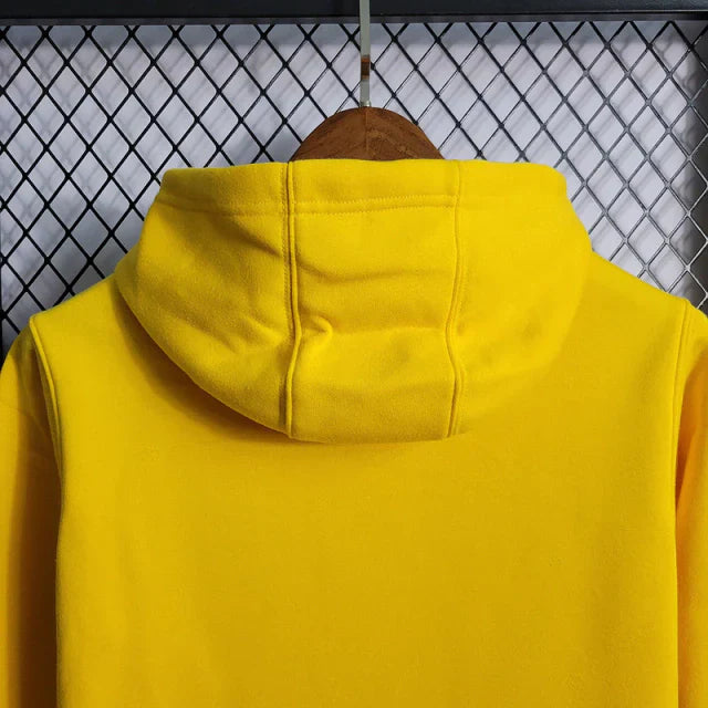 Agasalho do Flamengo com Capuz Unisex Amarelo