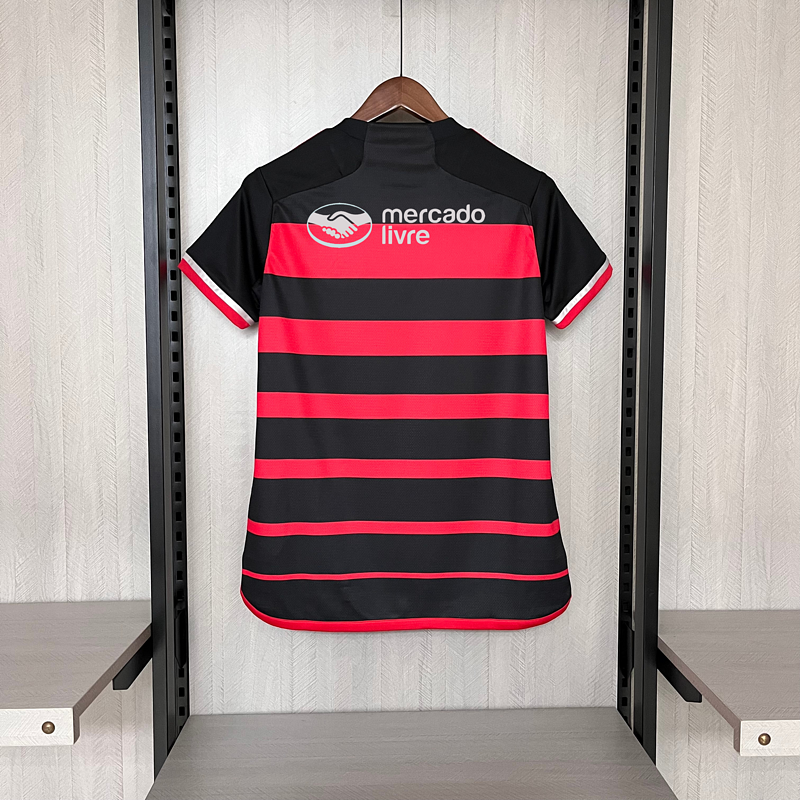 Camisa do Flamengo Feminina I 24/25 com patrocínios