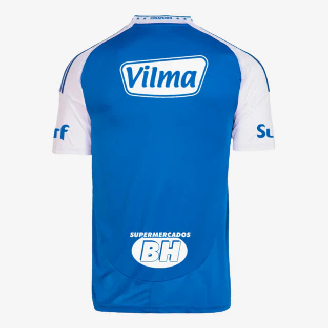 Camisa I Cruzeiro 25/26 com patrocínios COMPLETA
