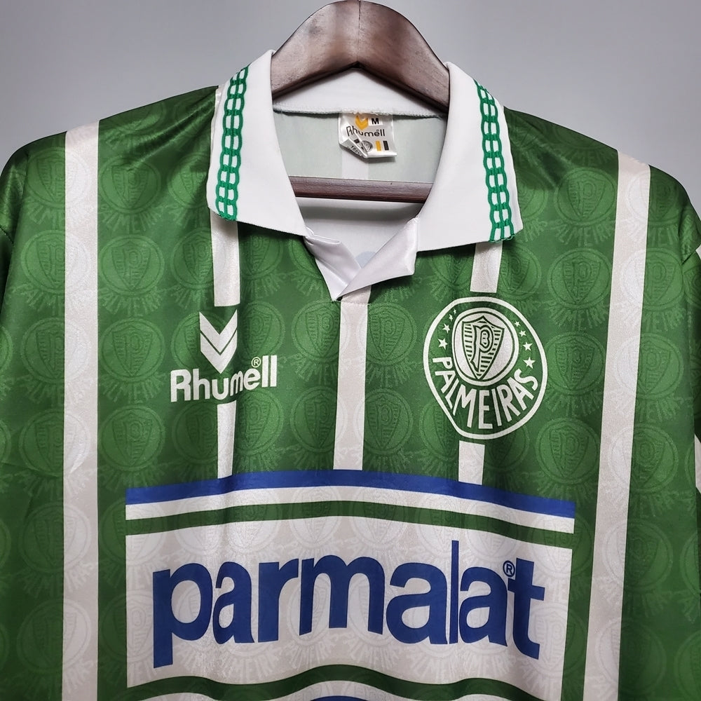 Camisa Palmeiras Retrô 93/94 Verde e Branca