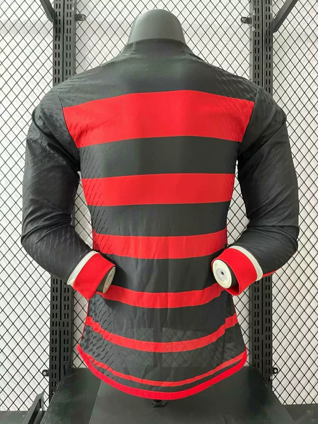 Camisa do Flamengo Manga Longa Jogador 24/25 Home
