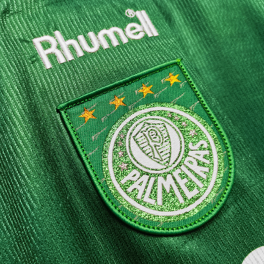 Camisa Retrô Palmeiras 1999 – Rhumell Comemorativa Feminina