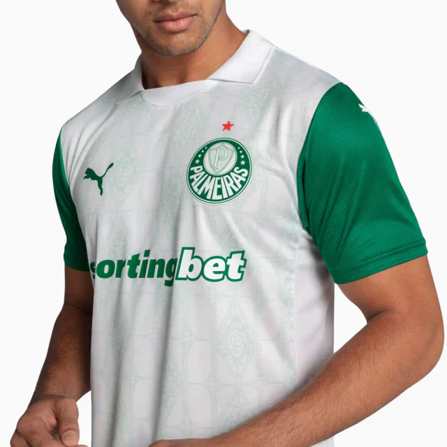 Camisa do Palmeiras Completa Branca 2026 JOGADOR