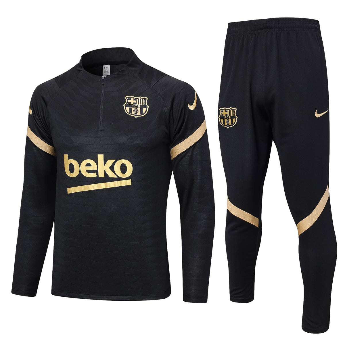 Conjunto Barcelona Ziper Curto Preto