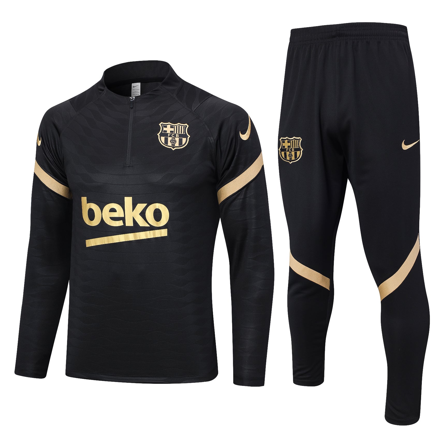 Conjunto Barcelona Ziper Curto Preto
