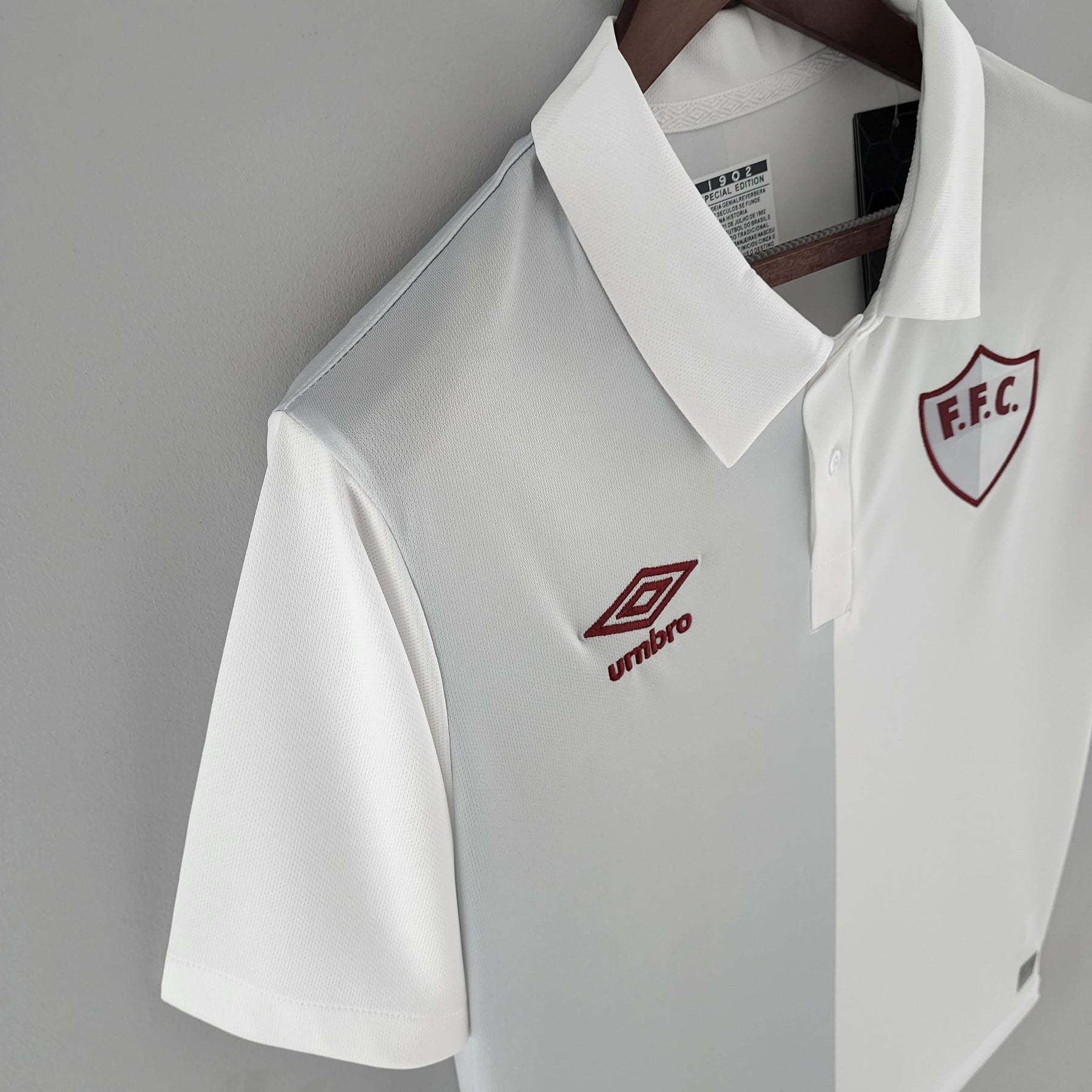 Camisa Fluminense Umbro 22/23 Edição Retrô 120 Anos
