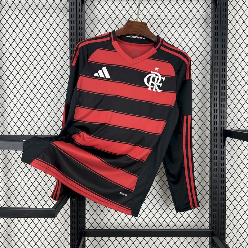 Camisa do Flamengo 2026 Manga Longa LANÇAMENTO