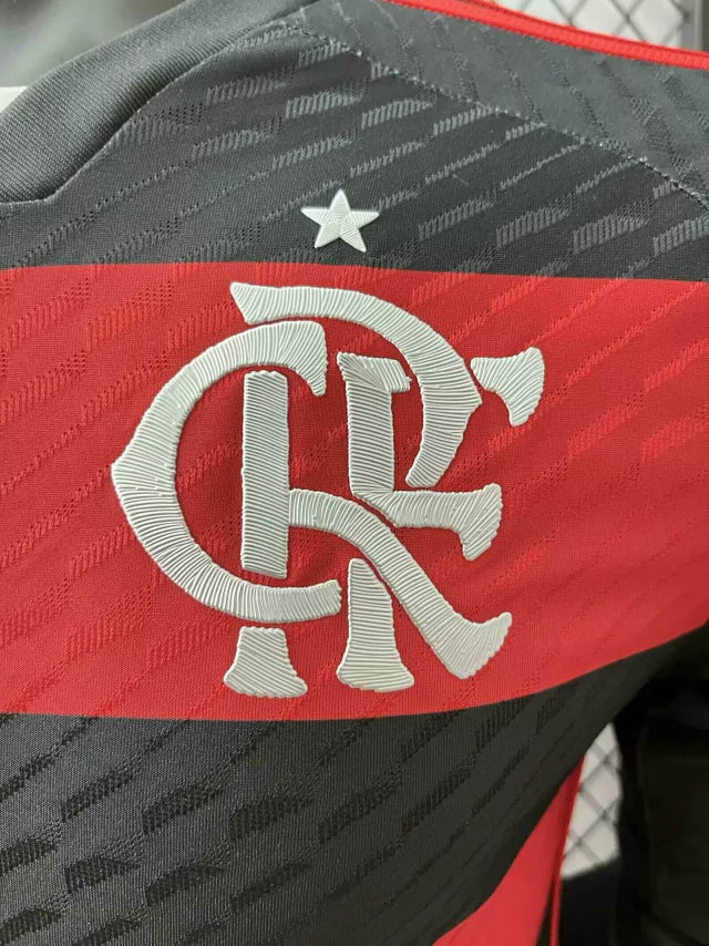 Camisa do Flamengo Manga Longa Jogador 24/25 Home