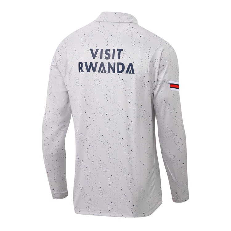 Conjunto PSG Ziper Curto Cinza