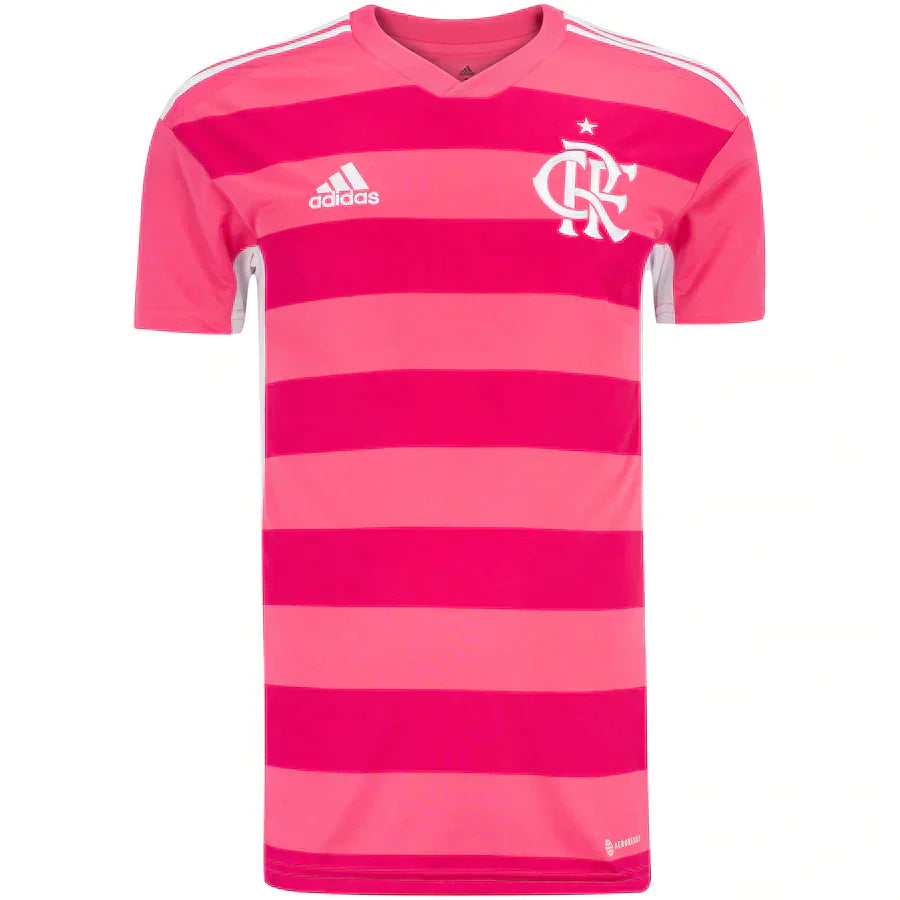 Camisa Flamengo Outubro Rosa 22/23 Rosa