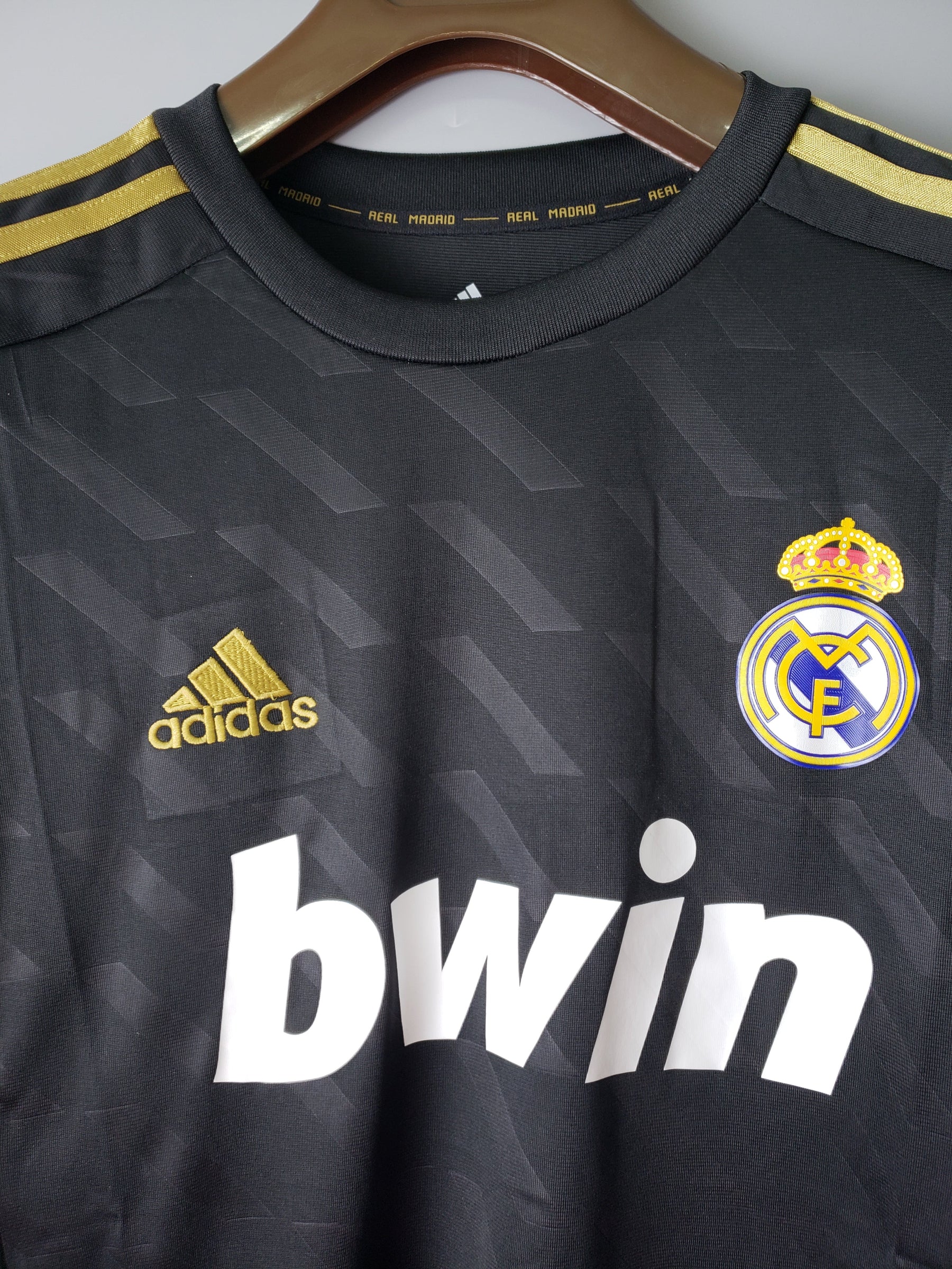 Camisa Manga Longa Real Madrid 2012 Adidas - Preto