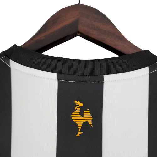 Camisa Feminina Atlético Mineiro I 22/23 - Preto e Branco