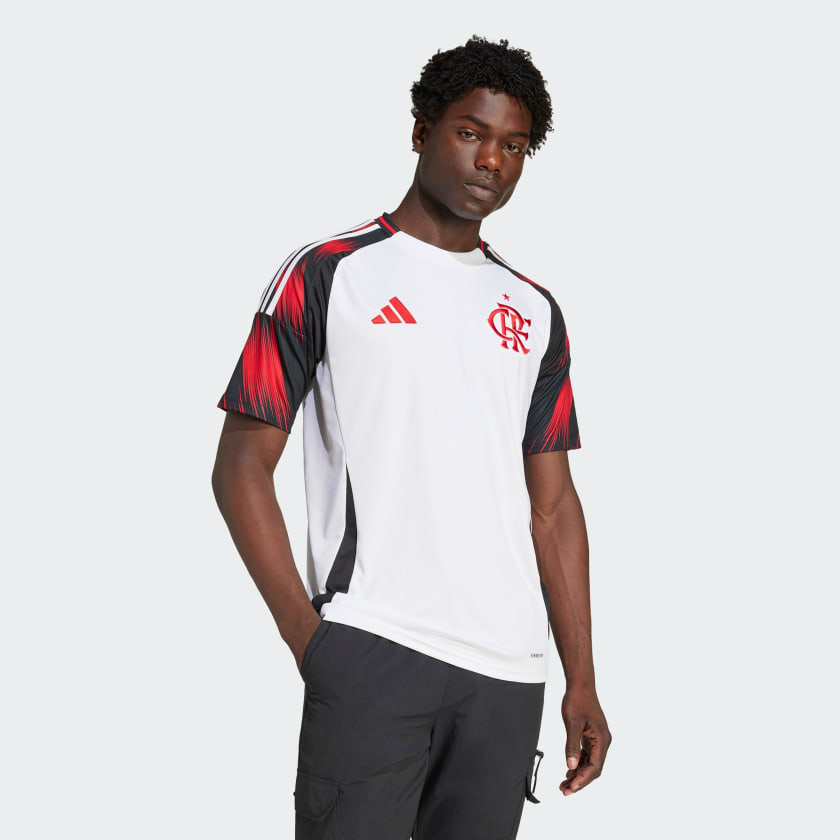Camisa Adidas Flamengo 2025/26 II LÉO ORTIZ N° 3