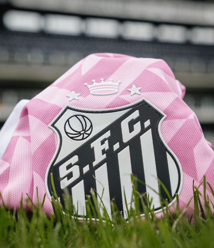 Camisa Santos 2026/27 Torcedor III Outubro Rosa