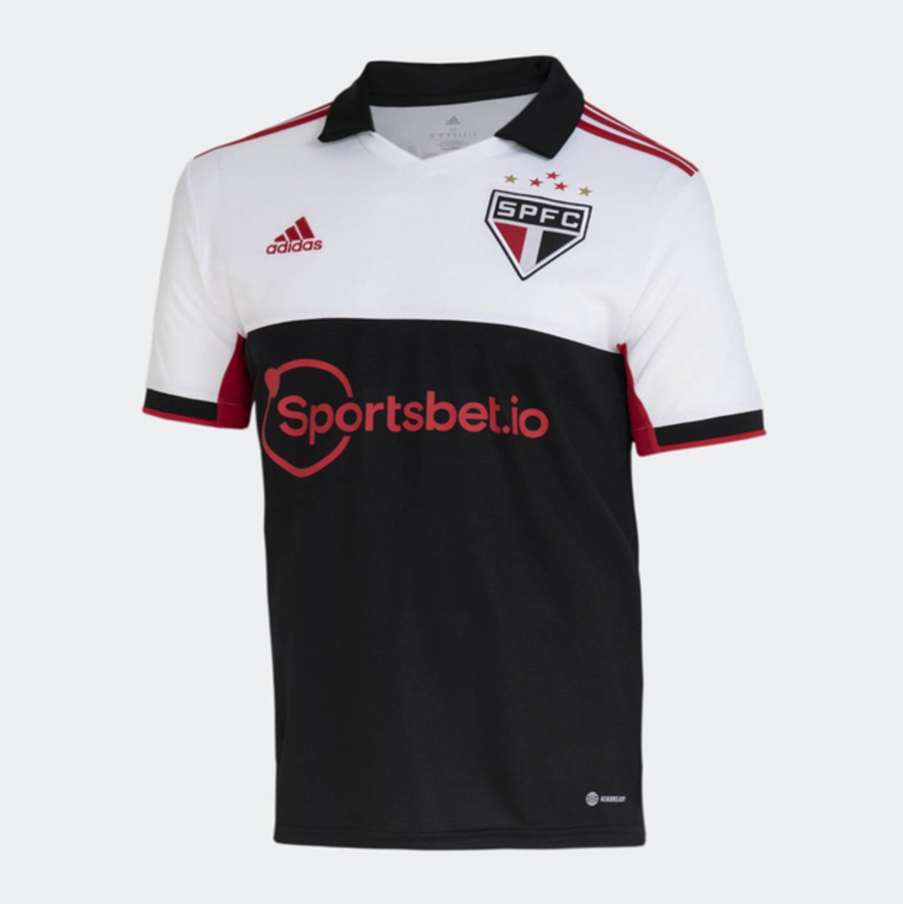 Camisa São Paulo III 22/23 Branco e Preto