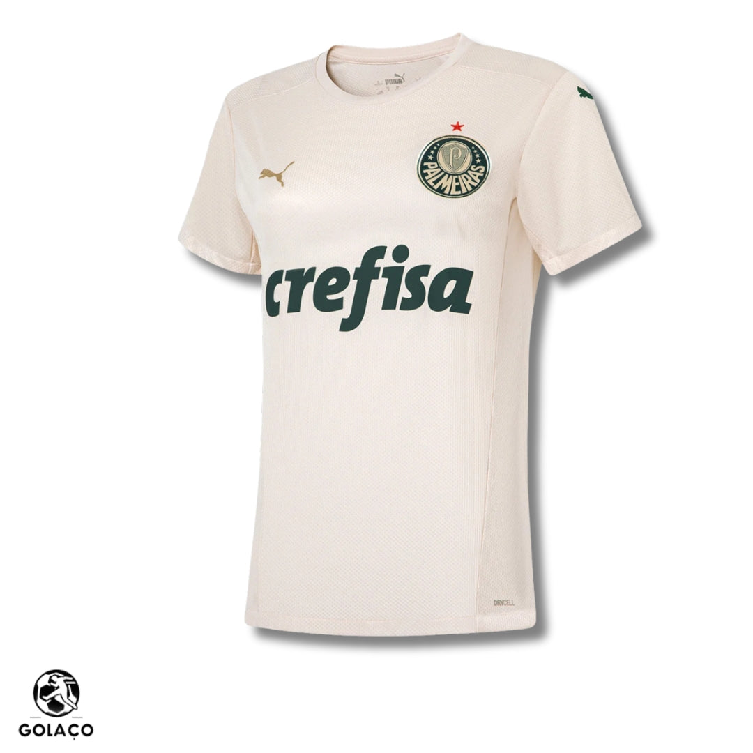 Camisa Feminina Palmeiras 21/22 Bege