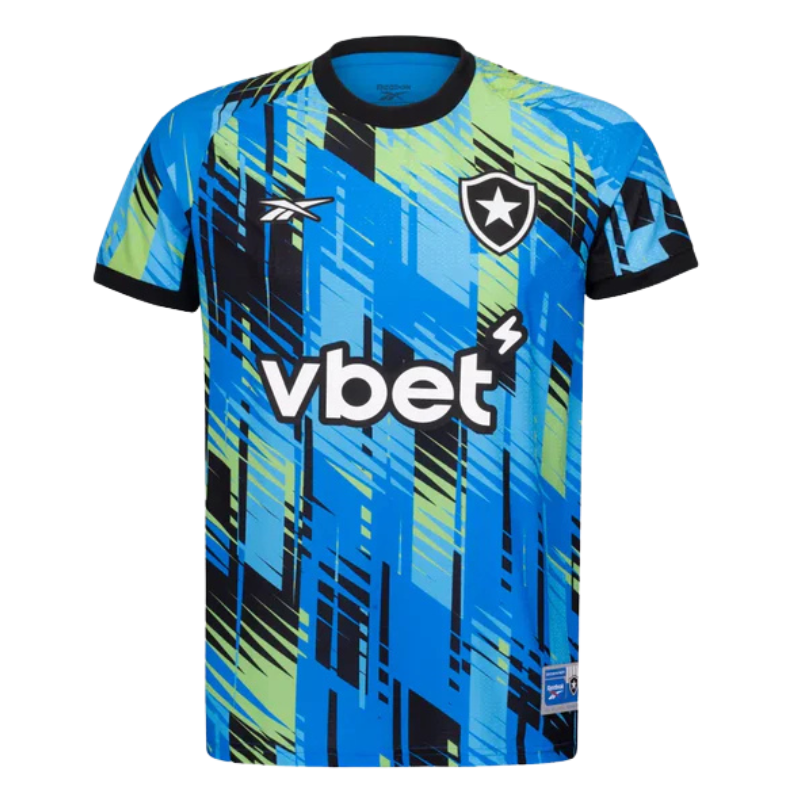 Camisa Botafogo Goleiro- 25/26 com Patch de campeão da Libertadores