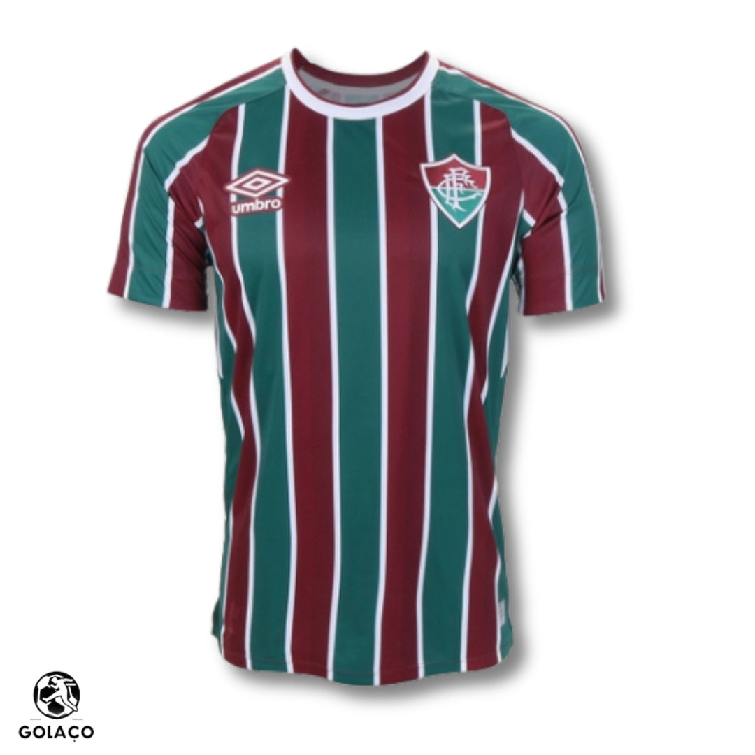 Camisa Fluminense I 21/22 - Vinho e Verde