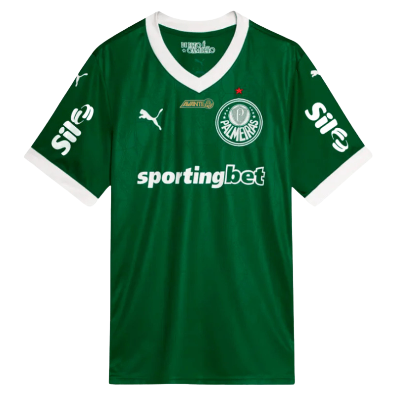 Camisa do Palmeiras Verde Completa 2026 + Patrocínios
