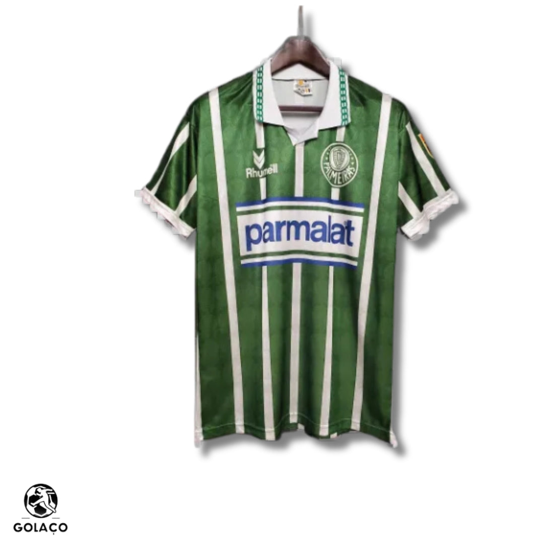 Camisa Palmeiras Retrô 93/94 Verde e Branca