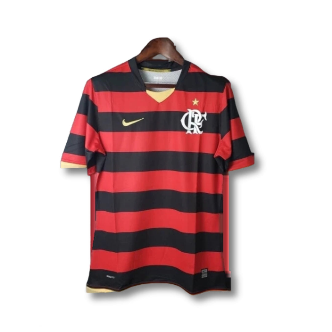 Camisa Flamengo Retrô 2009 Vermelha e Preta
