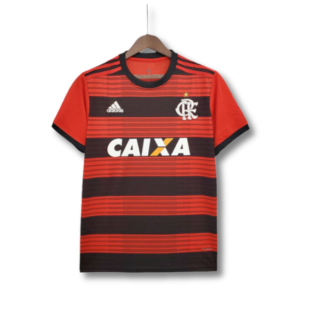 Camisa Flamengo Retrô 2018/2019 Vermelha e Preta