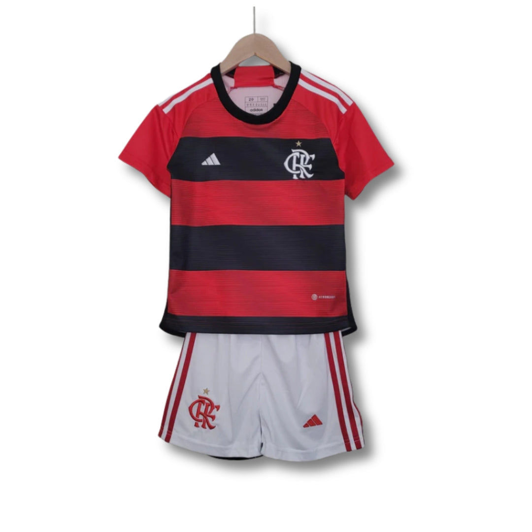 Kit Infantil Flamengo 23/24 Rubro Negro