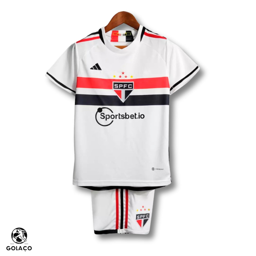 Kit Infantil São Paulo 22/23 Branco