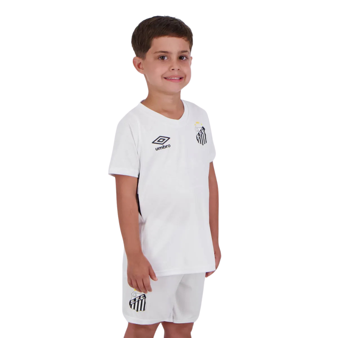 Conjunto Infantil Santos 24/25 Home