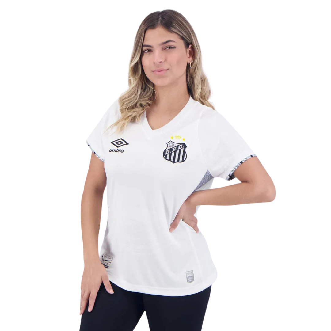 Camisa Feminina Santos 24/25 Home