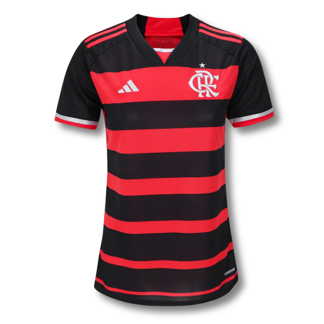 Camisa do Flamengo Feminina 24/25 Rubro Negra