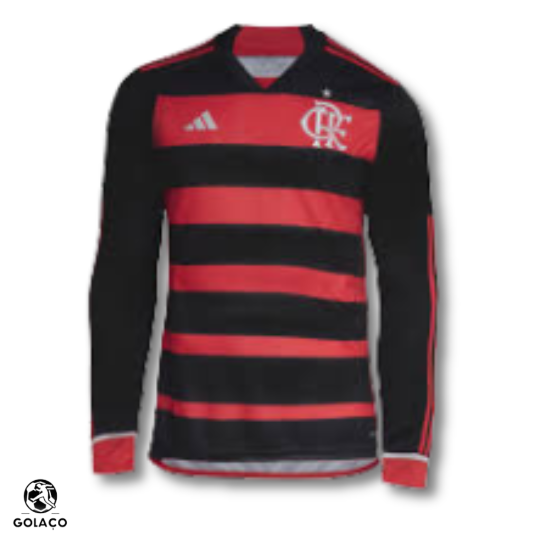 Camisa do Flamengo Manga Longa 24/25
