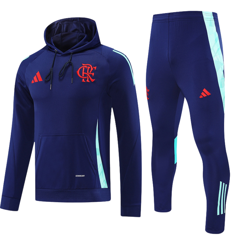 Conjunto Flamengo Azul Escuro 25/26