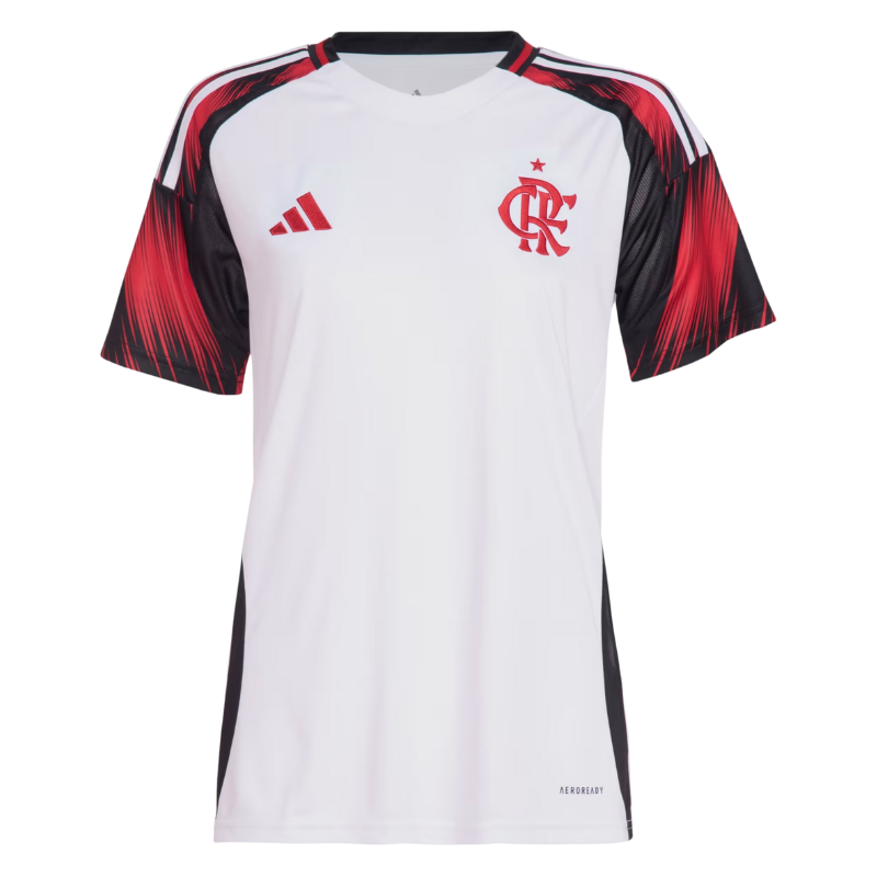 Camisa do Flamengo 2026 Feminina Branca