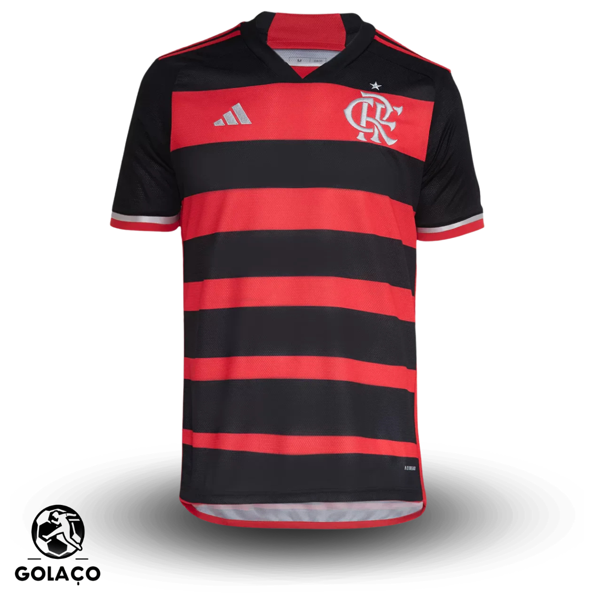 Camisa Flamengo I 24/25 com Patch de campeão Copa do Brasil