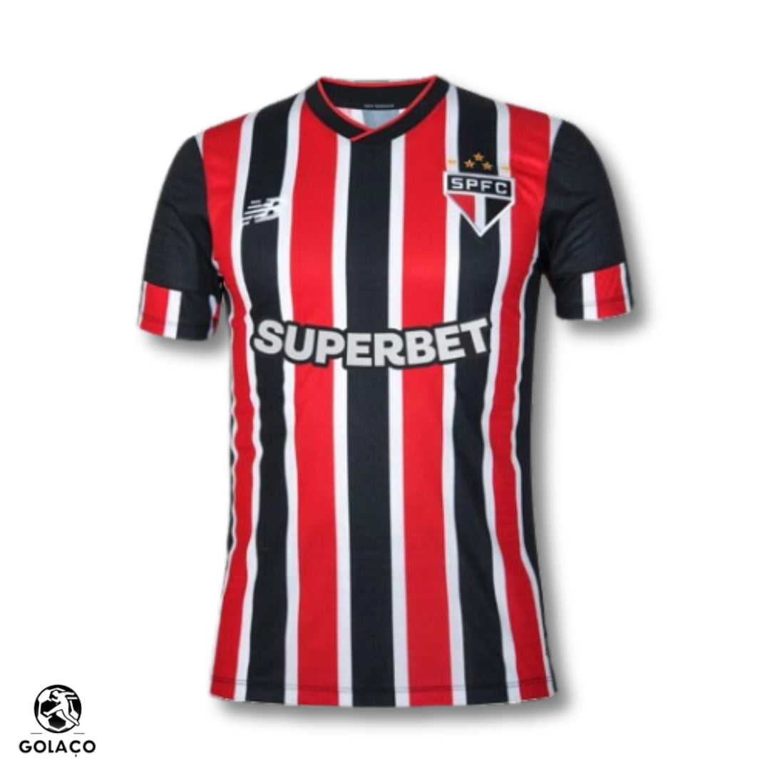 Camisa do São Paulo Completa 24/25 com patrocínio Tricolor