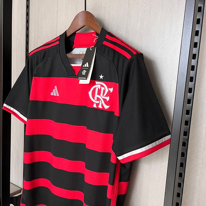 Camisa Flamengo I 24/25 com Patch de campeão Copa do Brasil