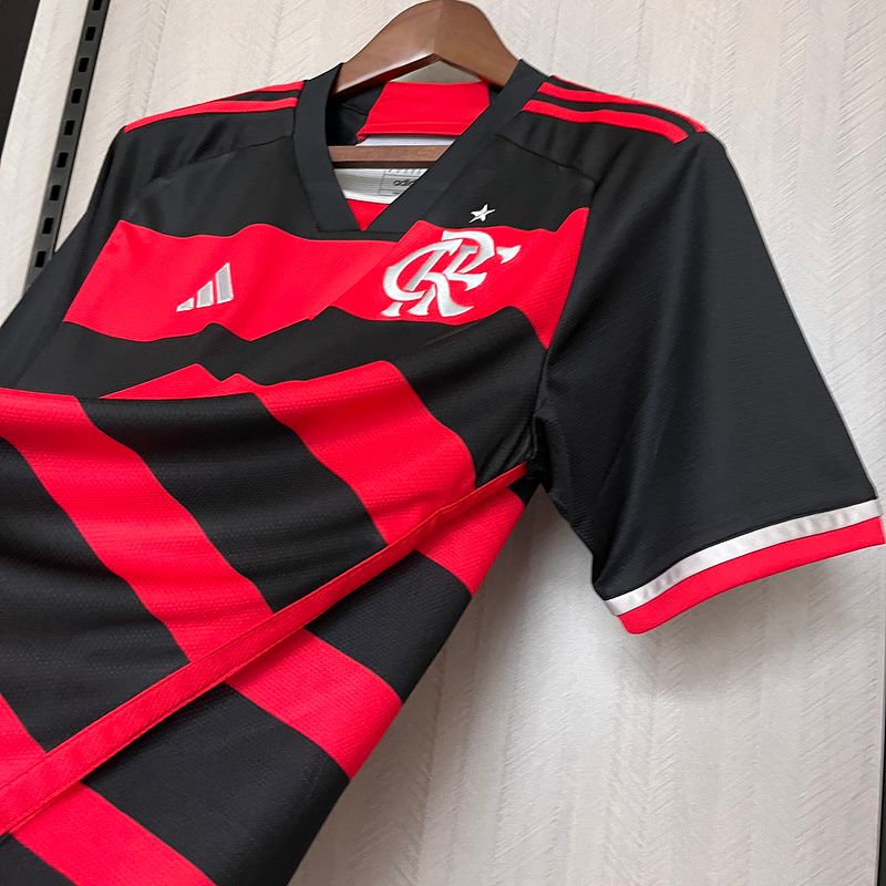 Camisa Flamengo I 24/25 com Patch de campeão Copa do Brasil