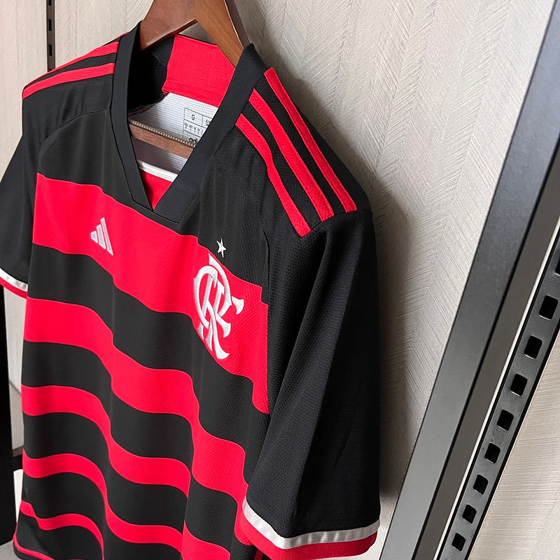 Camisa Flamengo I 24/25 com Patch de campeão Copa do Brasil