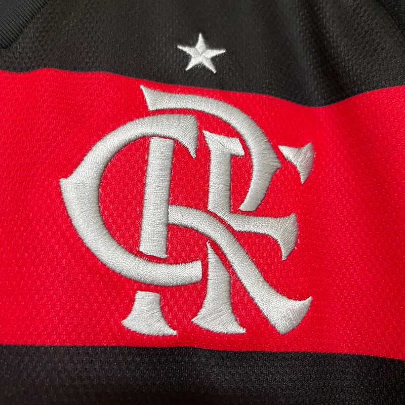 Camisa Flamengo I 24/25 com Patch de campeão Copa do Brasil