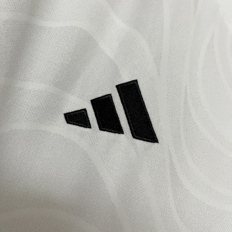 Camisa do Flamengo 24/25 Branca com Patch de campeão Copa do Brasil + Chaveiro Brinde