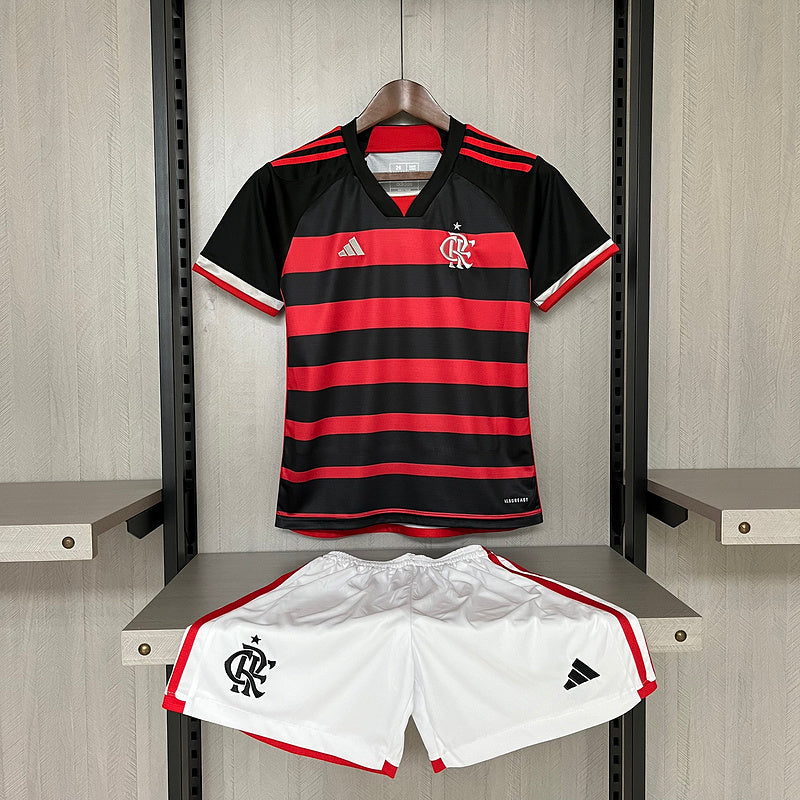 Kit Infantil Flamengo 24/25 Rubro Negro