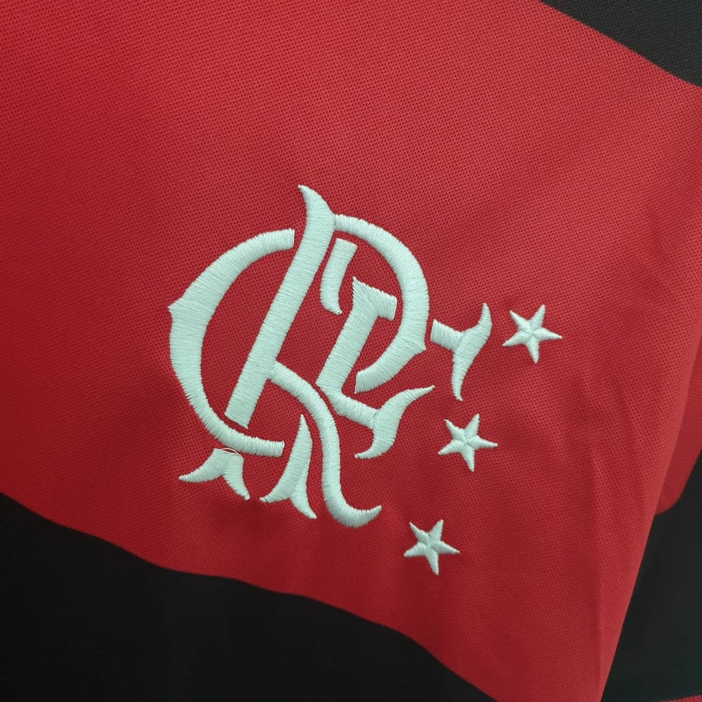 Camisa Flamengo Retrô 1982 Vermelha e Preta