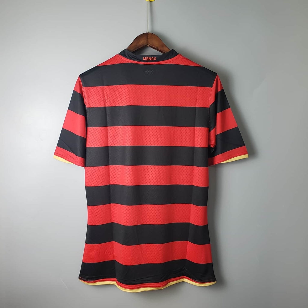 Camisa Flamengo Retrô 2009 Vermelha e Preta