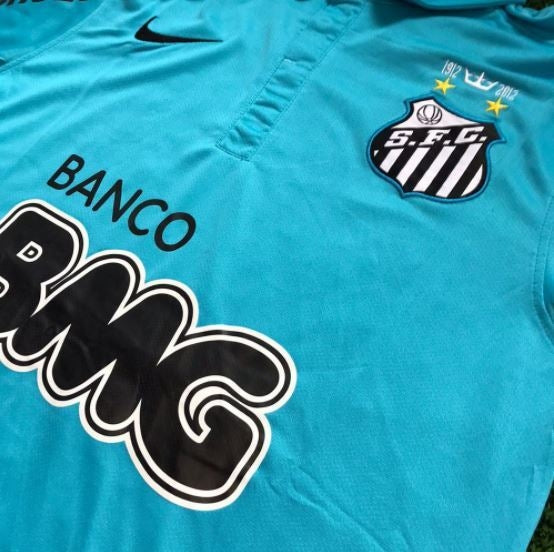 Camisa Santos Retrô 2012 Azul -