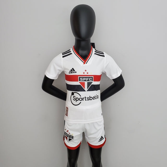 Kit Infantil São Paulo 22/23 Branco