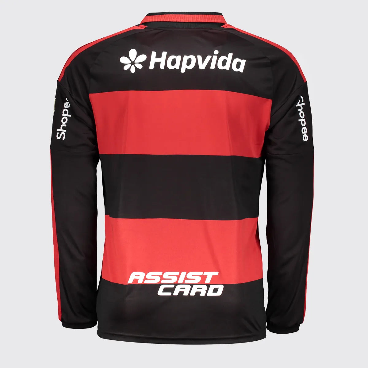 Camisa Flamengo I 2026/27 com Patrocínios Manga Longa