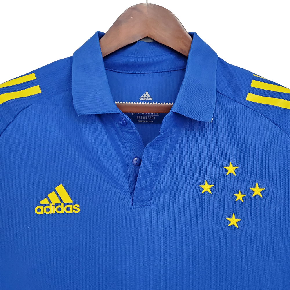 Camisa Polo Cruzeiro Azul - Masculina