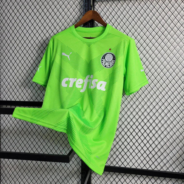 Camisa do Palmeiras Goleiro 23/24 Verde Florecente